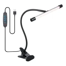 Настільна LED лампа Lesko M006-1 USB 24 Вт Чорний (14022-94111) Настільна LED лампа Lesko M006-1 USB 24 Вт Чорний (14022-94111)