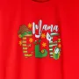 Футболка жіноча Dexter's Mama Elf M Червоний (132265770976)