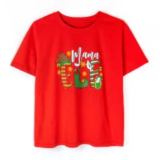 Футболка жіноча Dexter's Mama Elf M Червоний (132265770976)