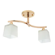 Люстра стельова Sunlight 30x15 см Золотистий (N3213/2 GLD) Люстра стельова Sunlight 30x15 см Золотистий (N3213/2 GLD)