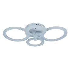 Стельова LED люстра Sunlight 35x49x9 см Білий (6326/2+2 WHT)