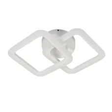 Стельова LED люстра Sunlight 44x27x9 см Білий (6325/2S WHT)