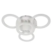 Потолочная LED люстра Sunlight 57x57x9 см Белый (6326/3+1 WHT) Потолочная LED люстра Sunlight 57x57x9 см Белый (6326/3+1 WHT)