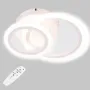 Стельова LED люстра Sunlight 27x21x6 см Білий (6326/1+1 WHT)