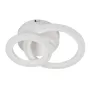 Стельова LED люстра Sunlight 27x21x6 см Білий (6326/1+1 WHT)