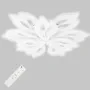 Стельова LED люстра Sunlight 64x12 см Білий (6158/6+3 WHT)