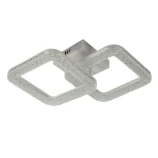 Стельова LED люстра Sunlight 49x30x13 см Білий (7276/2 WHT)