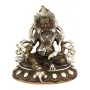 Статуя Kailash Дзамбала Будда Багатства 7х6.5х5 см Коричневий (23889)