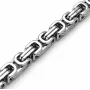 Чоловічий ланцюжок Steel Rage Byzantium 60 см 7 мм Сріблястий (M1027)