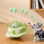 Іграшка для котів Taotaopets 014435 Неваляшка 200x250 мм Зелений (14013-94167)