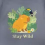 Футболка дитяча Dexter's Capybara Wild 116 см Сірий (132365071404)