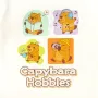 Футболка дитяча Dexter's Capybara Hobbies 128 см Молочний (132371771417)