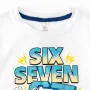 Футболка дитяча Dexter's Six Seven 140 см Білий (132373371421)