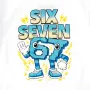 Футболка дитяча Dexter's Six Seven 140 см Білий (132373371421)