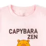 Футболка для дівчинки Dexter's Capybara Zen 116 см Рожевий (132373771422)