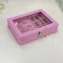 Шкатулка-органайзер для украшений No Brand 20x15x5 см Розовый (SHKSKL-PNK-1435)