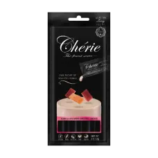 Повноцінний корм для котів Cherie Healthy Living Кремове пюре з тунця та лосося 4х12 г (04737) Повноцінний корм для котів Cherie Healthy Living Кремове пюре з тунця та лосося 4х12 г (04737)