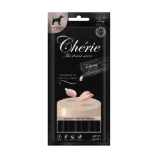 Ласощі для собак Cherie Healthy Living кремове пюре з курки 4х12 г (04744) Ласощі для собак Cherie Healthy Living кремове пюре з курки 4х12 г (04744)