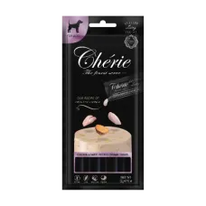 Ласощі для собак Cherie Healthy Living кремове пюре з курки та батата 4х12 г (04751) Ласощі для собак Cherie Healthy Living кремове пюре з курки та батата 4х12 г (04751)