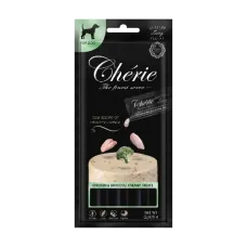 Ласощі для собак Cherie Healthy Living кремове пюре з курки та броколі 4х12 г (04768) Ласощі для собак Cherie Healthy Living кремове пюре з курки та броколі 4х12 г (04768)