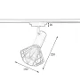 Світильник трековий MSK Electric Diadem NT 22151-1 WH 150x220 мм Білий (622716)