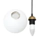 Люстра підвісна MSK Electric Luna Е27 d-150мм NL 202612-7R BK 1100 мм Чорний (622746)