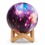 3D нічник Moon Lamp Місяць 120 лм 500 mAh Різнокольоровий (M1030)
