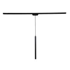 Светильник трековый подвесной MSK Electric Beatrice G9 NT 3045 BK 30x1020 мм Черный (622710)