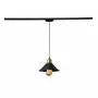 Светильник трековый подвесной MSK Electric Harlem Е27 NT 210 BK 210x625 мм Черно-бронзовый (622707)