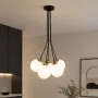 Світильник підвісний MSK Electric Luna Е27 PL 202611-5R BK 350x1100 мм Чорно-бронзовий (622751)