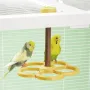 Іграшка-вертушка для птахів Lesko N365001 17.7x18.2x18.6 см Жовтий (14216-95081)