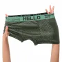 Чоловічі труси боксери Lesko PA3229 Army Green 2XL (13999-95478)