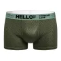Чоловічі труси боксери Lesko PA3229 Army Green M (13999-95481)