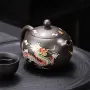 Чайник Lesko F97867JS7S55T8 Дракон та Фенікс 200 мл Black (14167-95629)