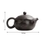 Чайник Lesko F97867JS7S55T8 Дракон та Фенікс 200 мл Black (14167-95629)