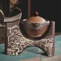 Чайний набір Lesko Літній палац 11 предметів Коричневий (14162-95685)