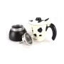 Гейзерна кавоварка Bialetti Mukka Express F19 480 мл Біло-чорний (BME2TZ41)
