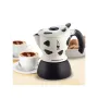 Гейзерна кавоварка Bialetti Mukka Express F19 480 мл Біло-чорний (BME2TZ41)