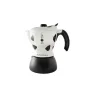 Гейзерна кавоварка Bialetti Mukka Express F19 480 мл Біло-чорний (BME2TZ41)