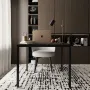 Письмовий стіл Art in Head Brevity Loft mid 900x750x670 мм Бетон темний/Чорний (TB02360000030)