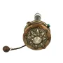 Молитвенный барабан Kailash Мани 35х10.5х10.5 см Черно-серебристый (23864)