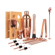 Набір для бару Copper KM-AMS64 16 предметів Rose Gold (14174-95692)