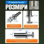 Прихований стопор дверний магнітний No Brand  20 мм Сріблястий (SDM-4620)