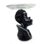 Статуэтка-подставка DUKE Африканка с блюдом 17x15 см Черный (DN26899D)