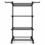Сушилка для белья No Brand Tiers Garment rack 173.5x70x60 см Черный (M1055)