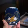 Набір для чайної церемонії Lesko TLH-412 Дерево Довголіття 7 предметів Синій (14388-95845)