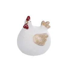 Дизайнерская фигурка Sabefet Белая курочка Bird Yard Petite 16.5 см Белый (270275) Дизайнерская фигурка Sabefet Белая курочка Bird Yard Petite 16.5 см Белый (270275)
