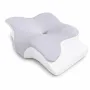 Ортопедична подушка BUTTERFLY Memory Foam 60x40x14 см Біло-сірий (M1091)