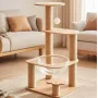 Комплекс для кошек Urbankit Cat Tower 36.5x36.5x79 см Бежевый (CT-079-BE)
