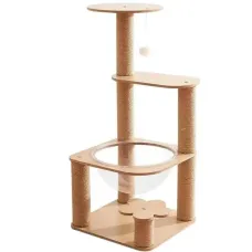 Котячий комплекс Urbankit Cat Tower 36.5x36.5x79 см Бежевий (CT-079-BE) Котячий комплекс Urbankit Cat Tower 36.5x36.5x79 см Бежевий (CT-079-BE)